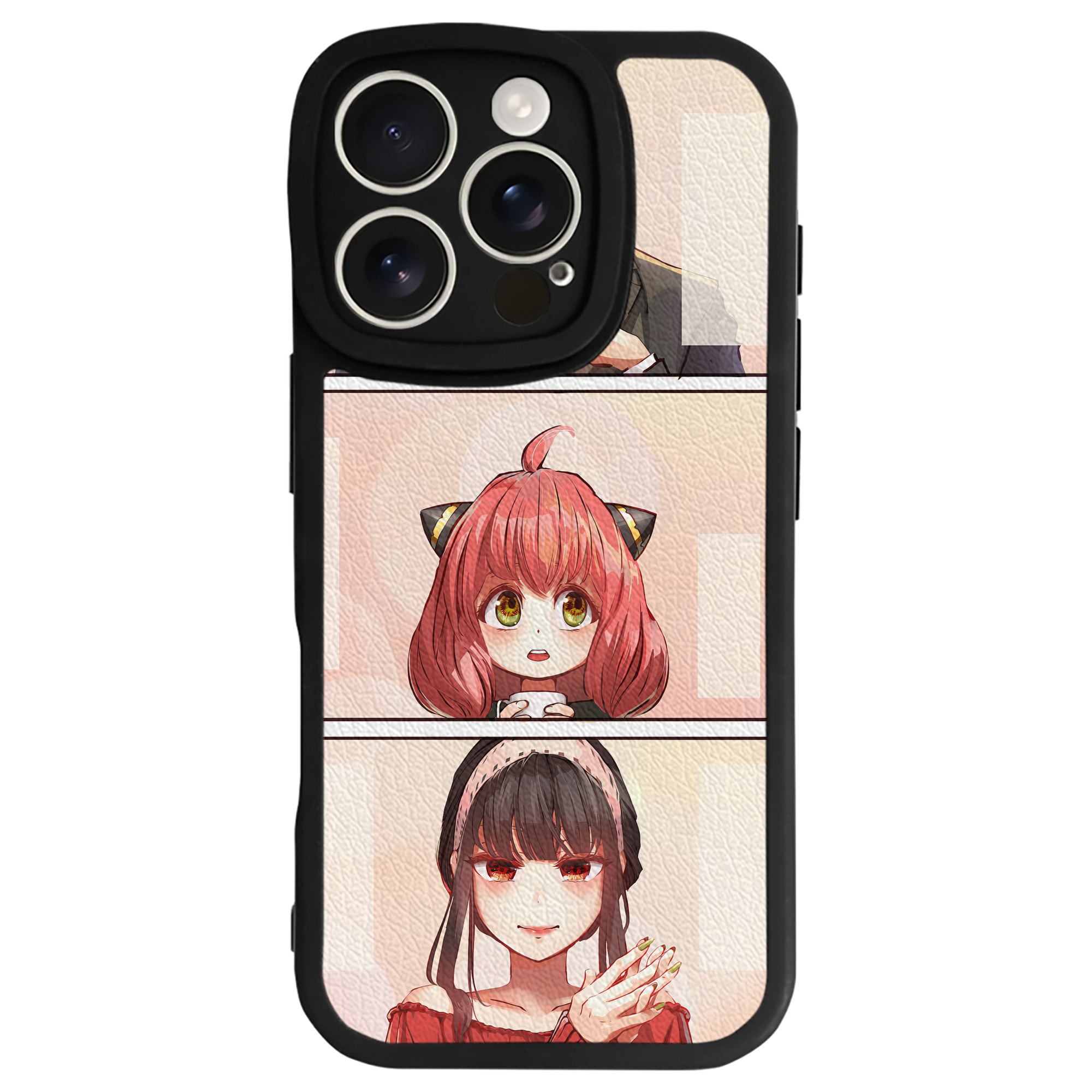 （画像用） SPY×FAMILY间谍家家酒 【iPhone 16シリーズ対応】シリコンスマホケース（レザー調） 材質：シリコン